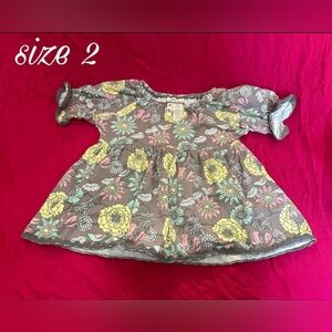 Matilda Jane size 2 fresh cut Peasant top